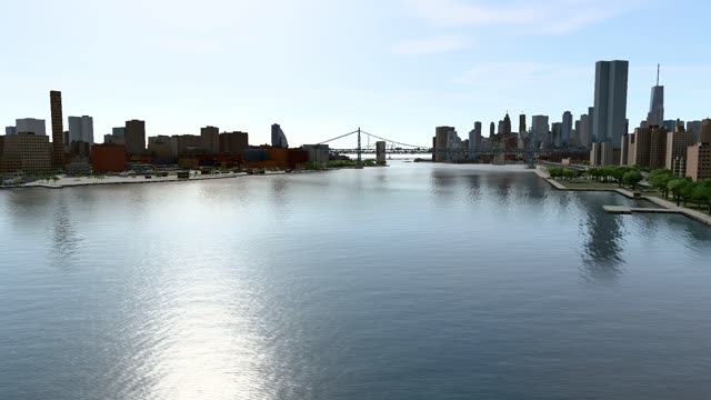 Williamsburg Bridge over the East River